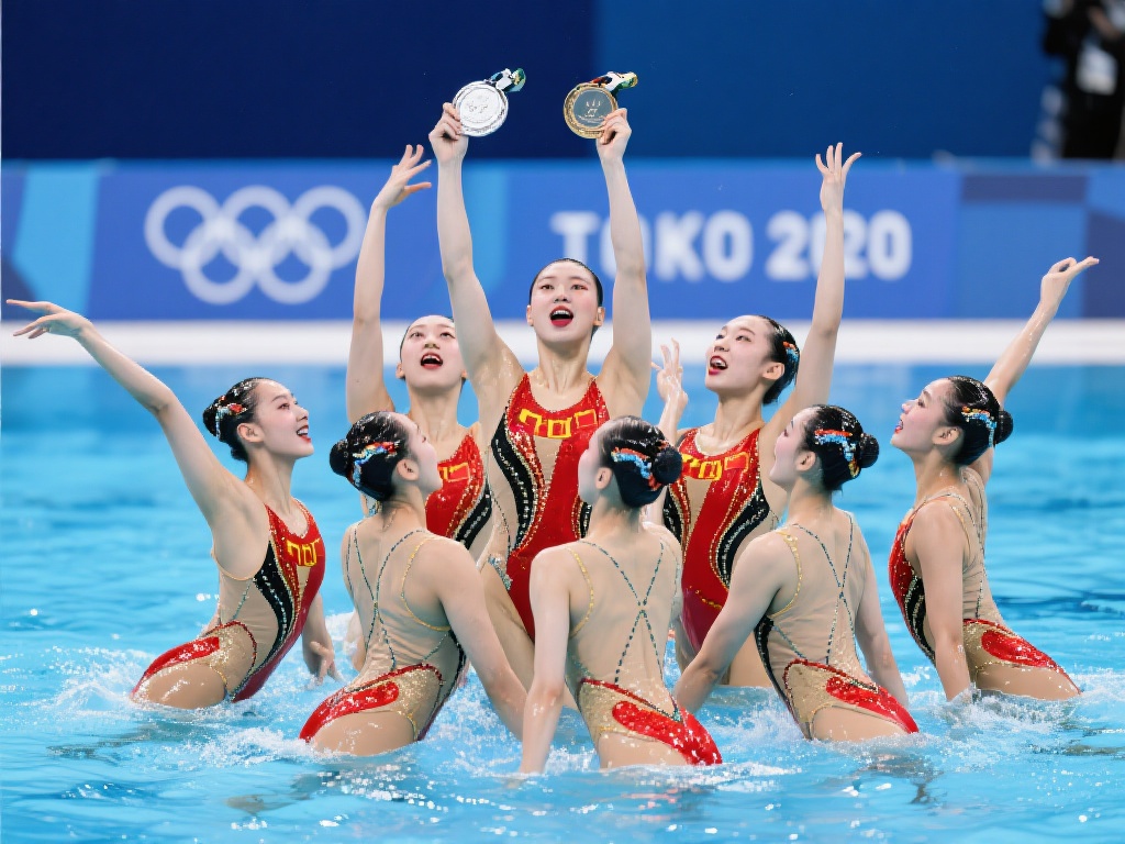 随着国际花样游泳竞技水平的不断提升，中国