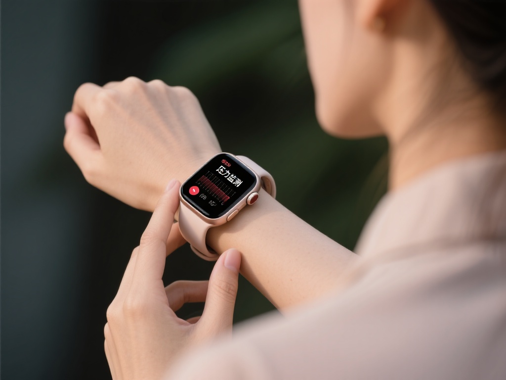 同时，这类智能手表还常常配备“压力监测”